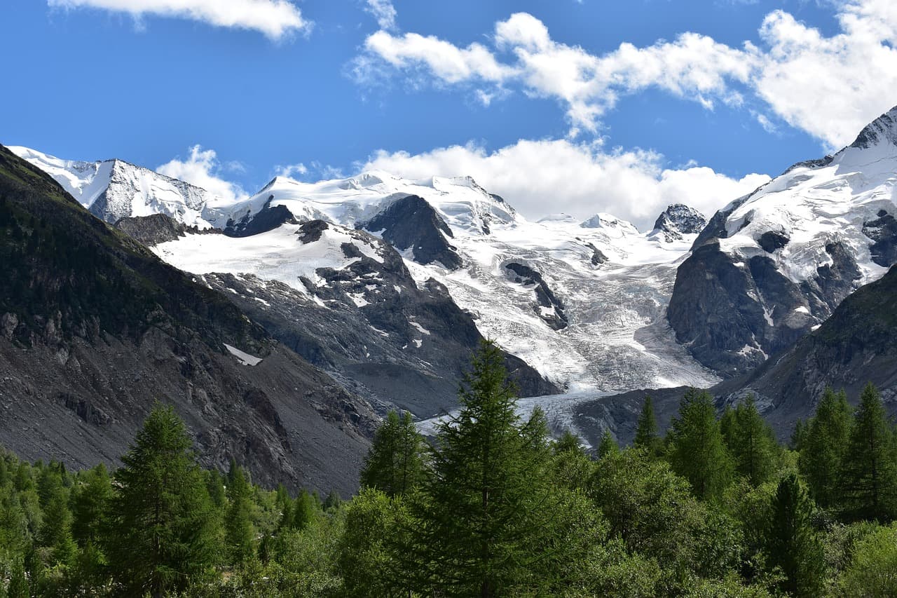 Morteratsch-Gletscherzunge