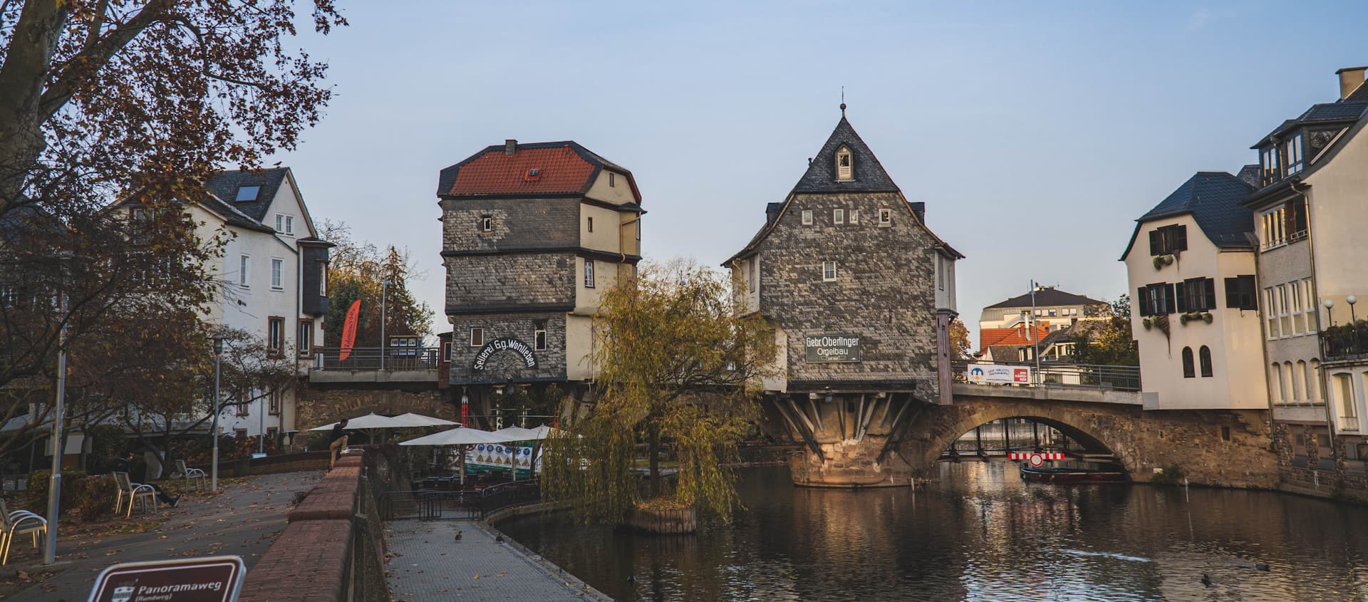 Bridge Houses Bad Kreuznach