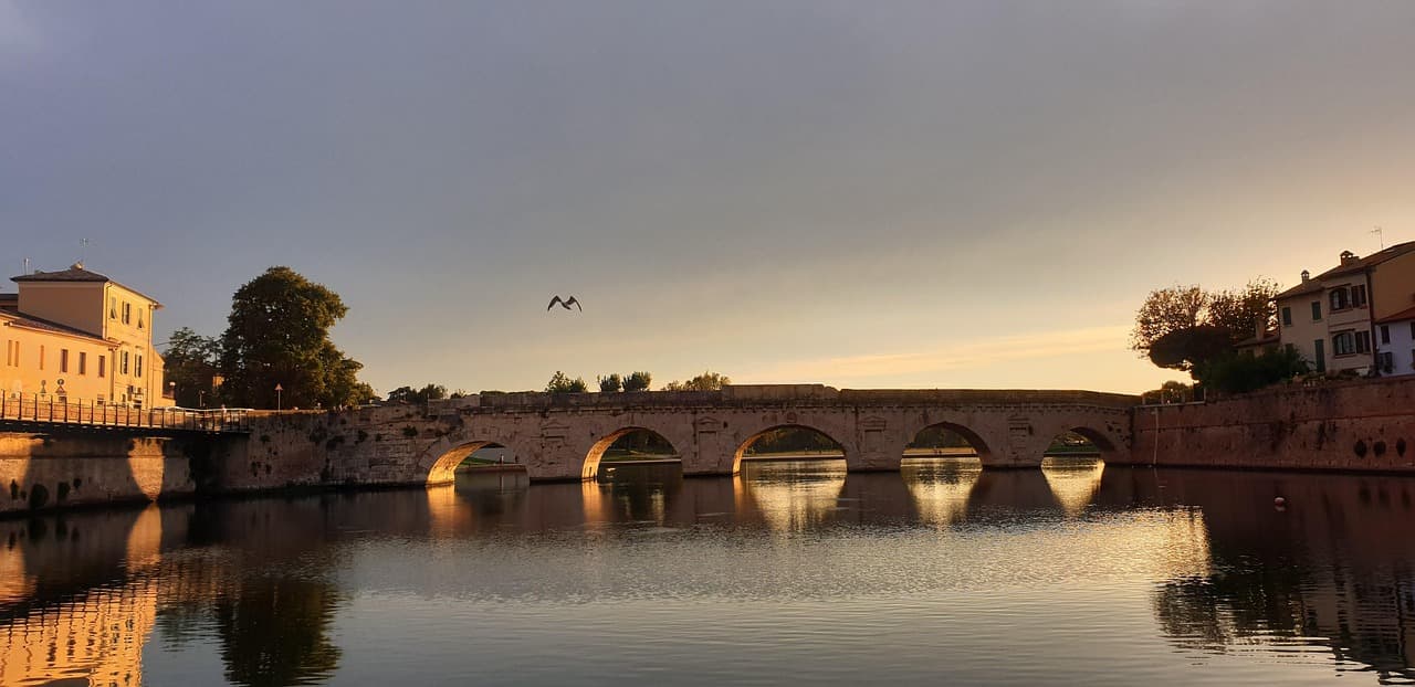 Tiberius Bridge Rimini