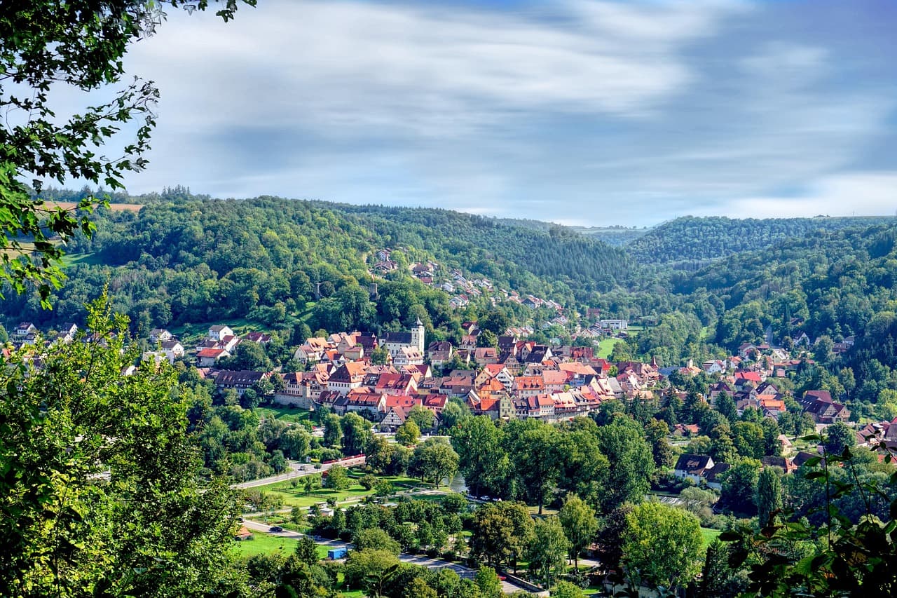 Hohenlohe oben offen entdecken
