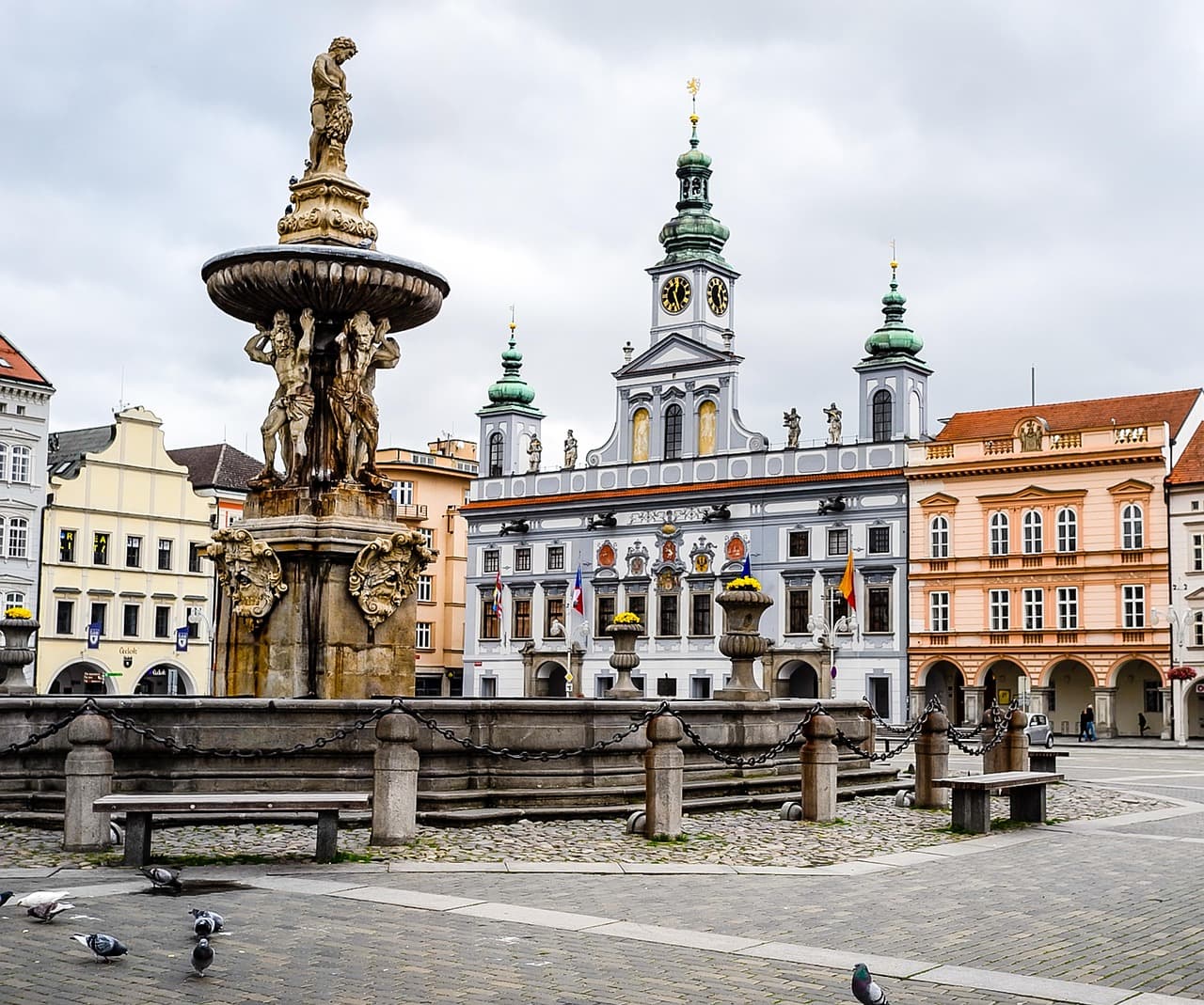 Hauptplatz von České Budějovice