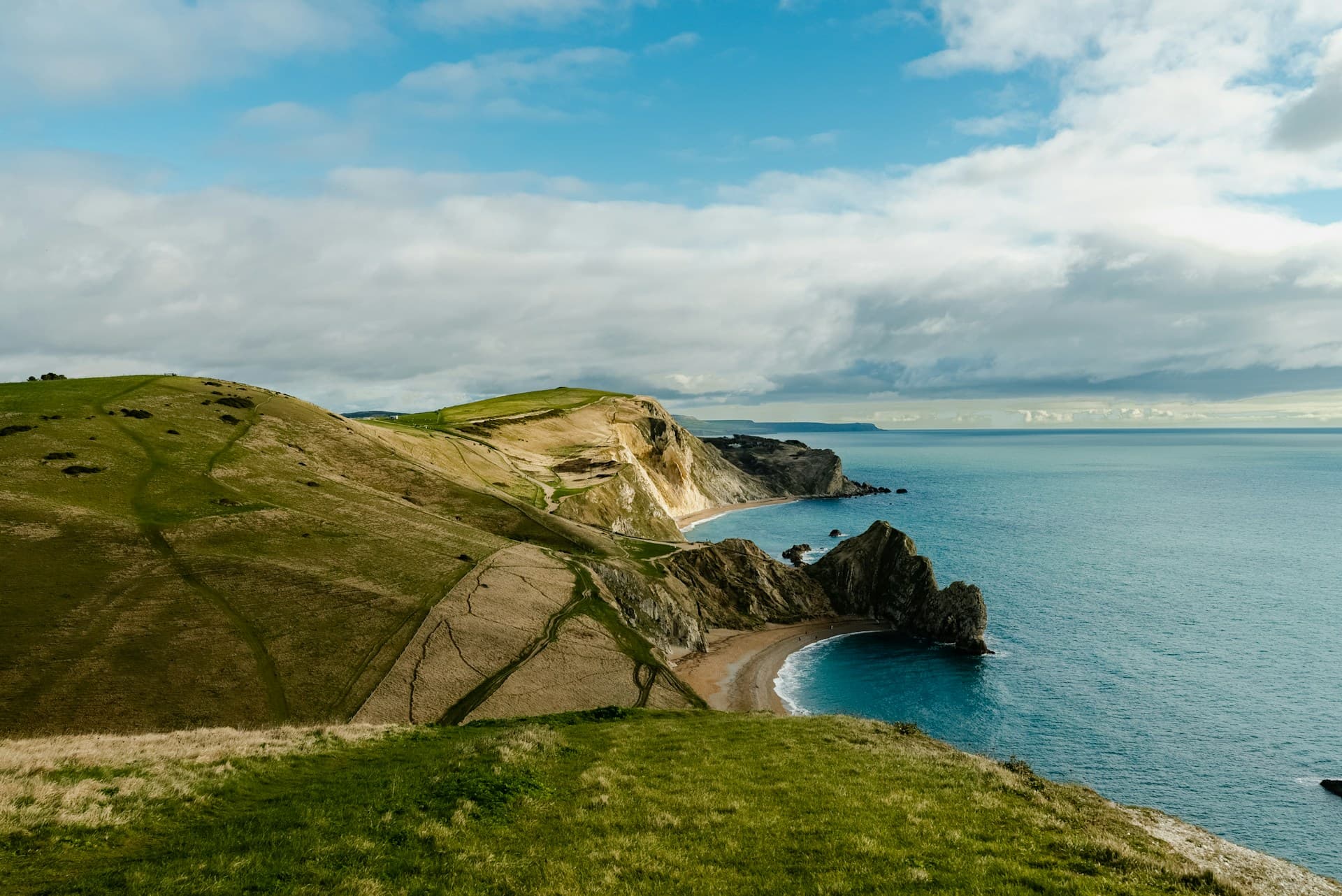Mit dem Cabrio an der Jurassic Coast