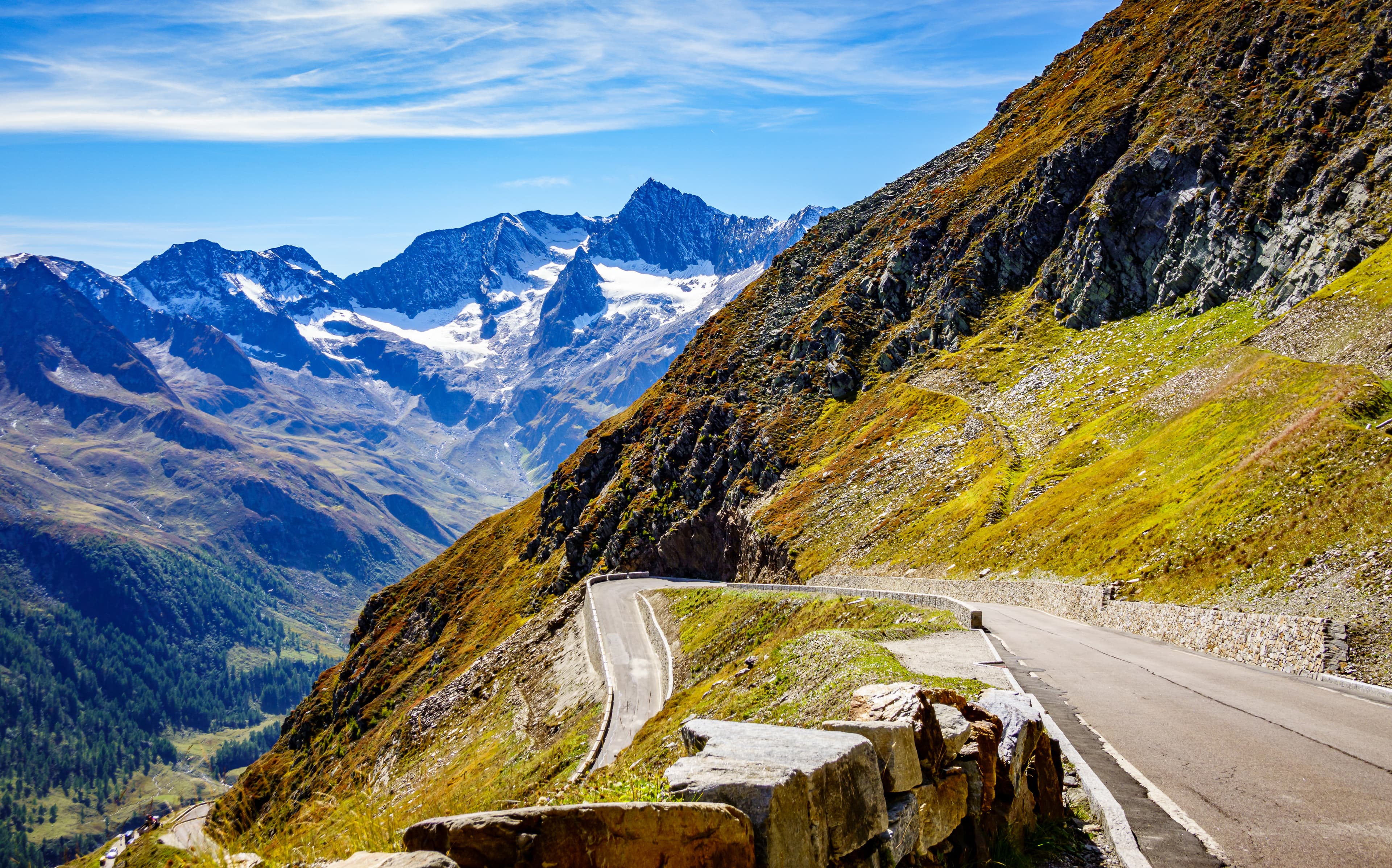 Über die Timmelsjoch Hochalpenstraße