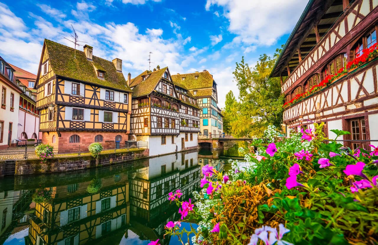 Open above through Alsace