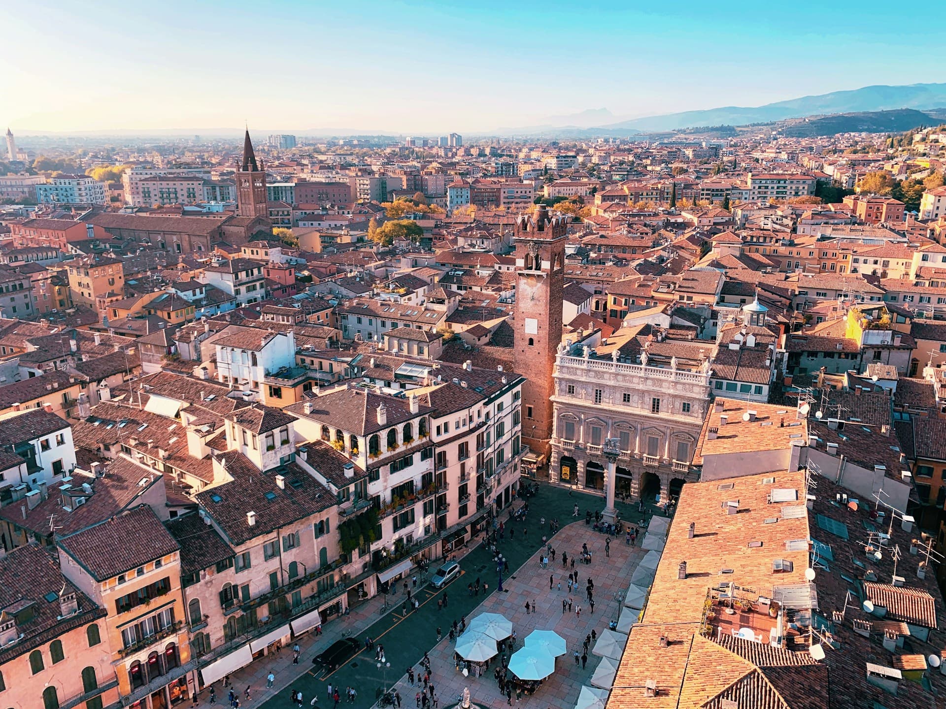 Piazza delle Erbe Verona