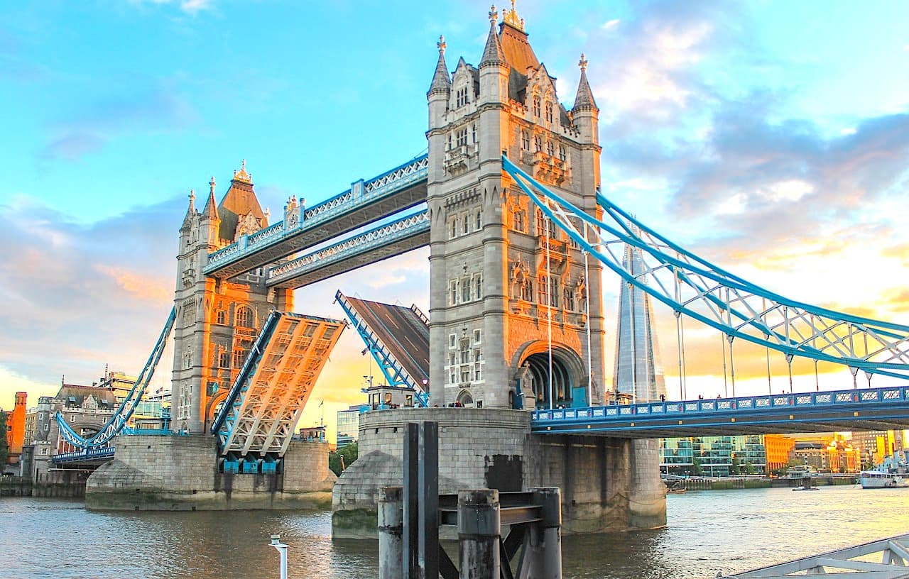 Mit dem Cabrio in London