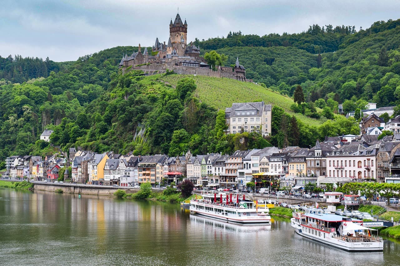 Mit dem Cabrio an die Mosel