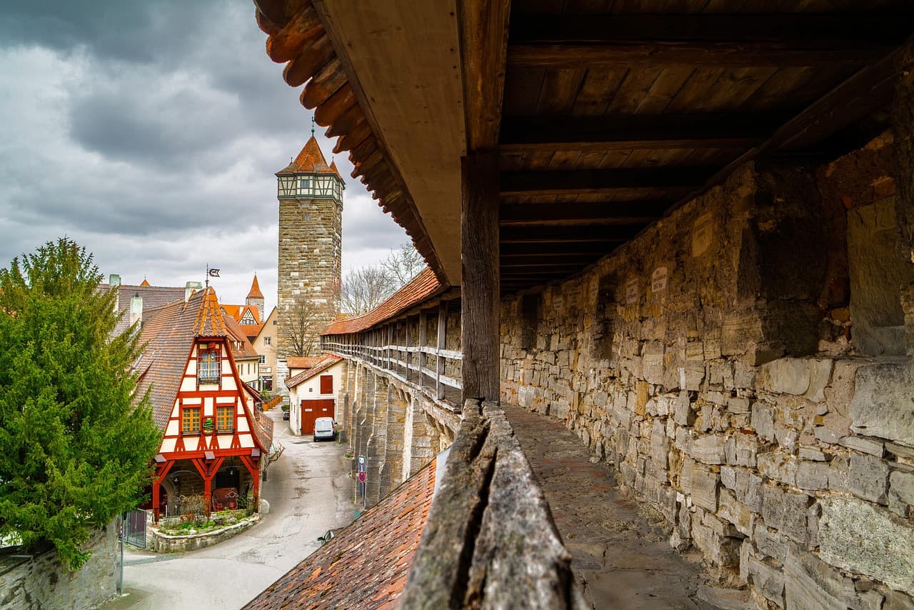 Stadtmauer Rothenburg ob der Tauber