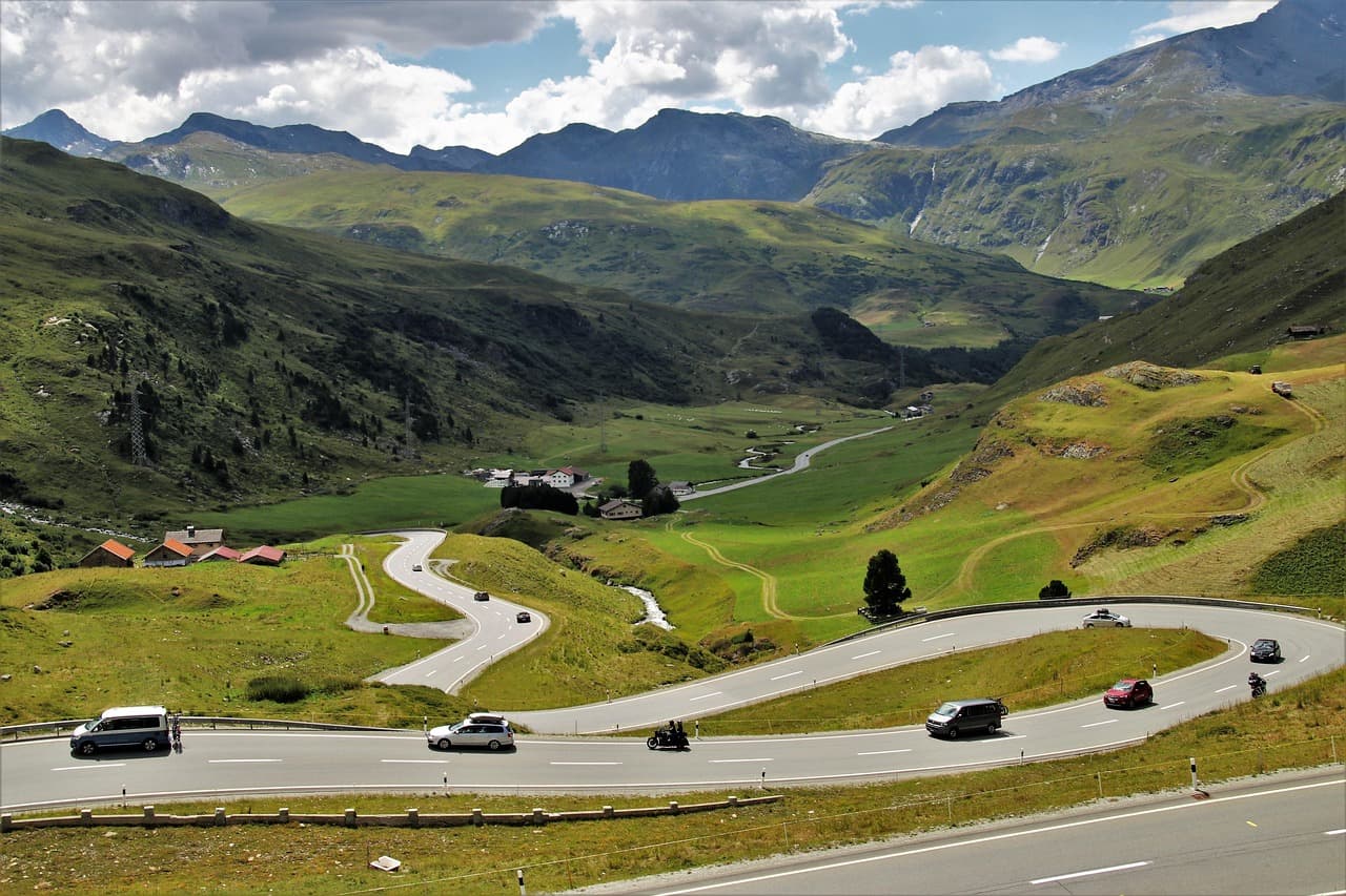Cabrio-Tour über den Julierpass