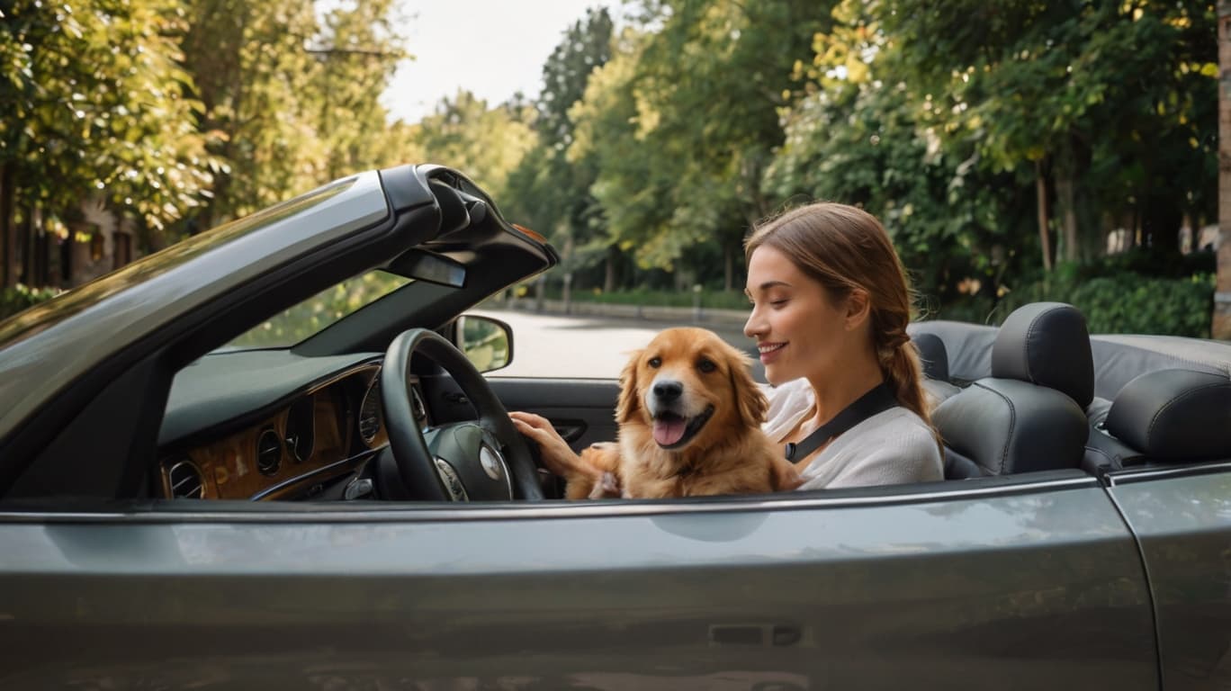 Cabrio-Touren mit Hund