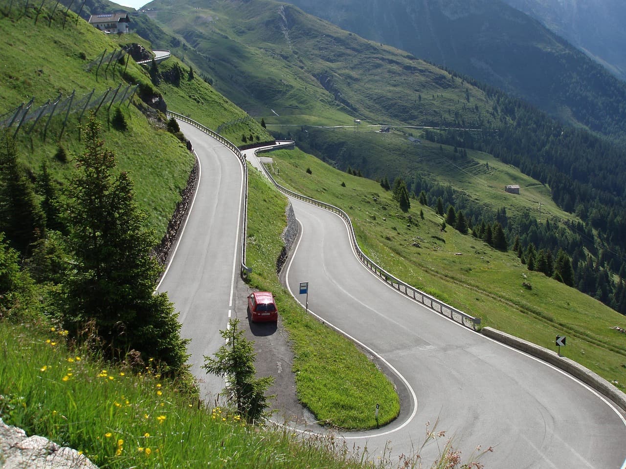 Eine spektakuläre Fahrt über den Jaufenpass