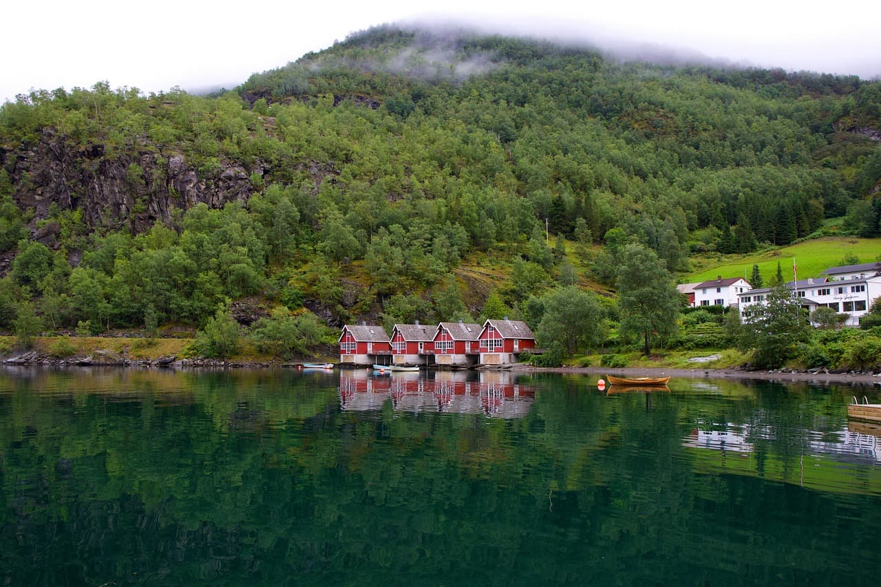 Auf der Aurlandsfjellet Route