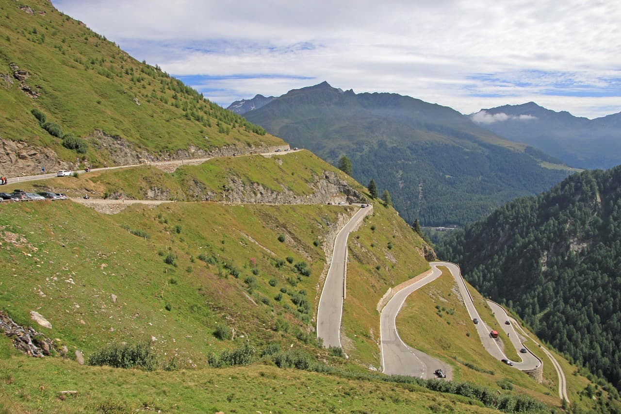 Über die Timmelsjoch Hochalpenstraße