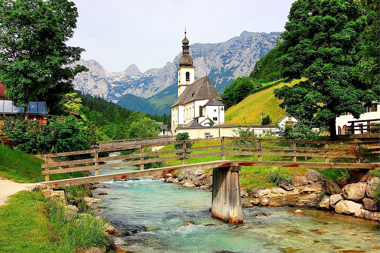 Oben offen durch das Berchtesgadener Land